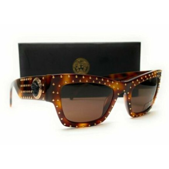 Versace Women\'s Havana Brown Sunglasses!